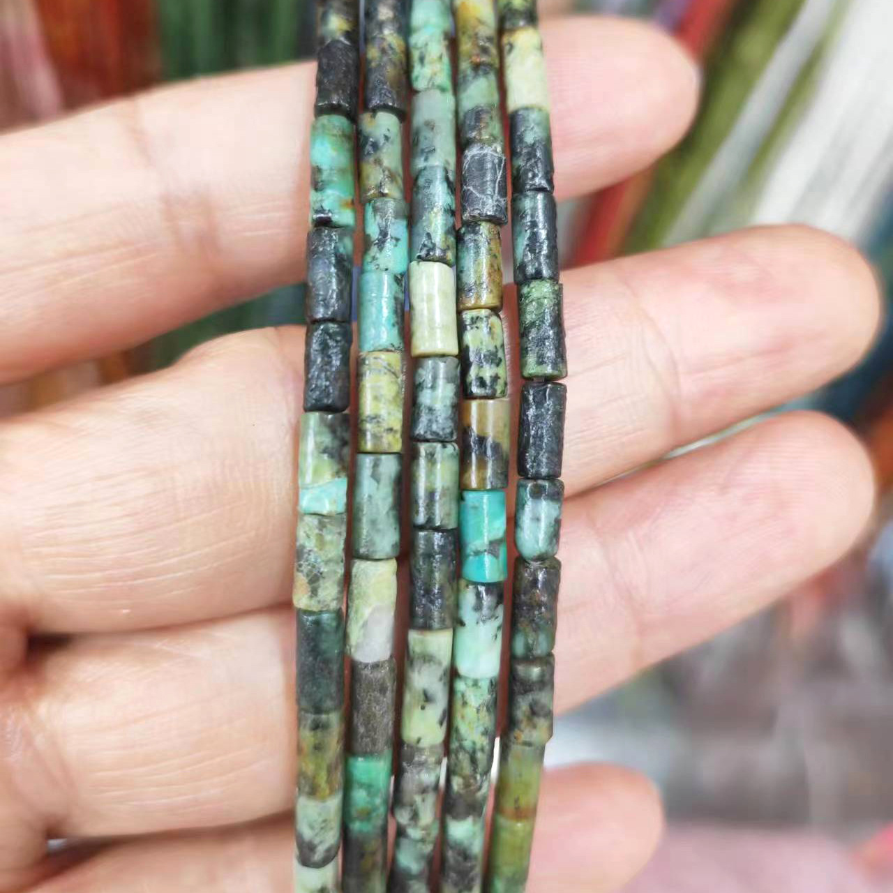 16 African Turquoise