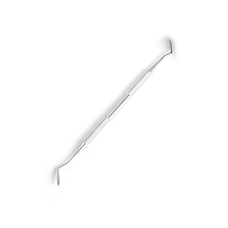 Single sickle-shaped tooth cleaner