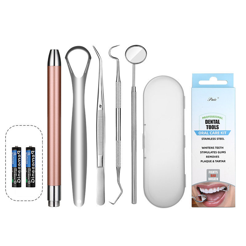 Luminescent tooth cleaning tools 5 pieces