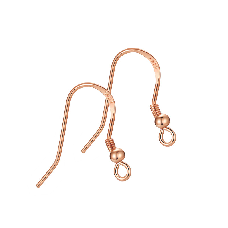 rose gold color plated 17x18mm