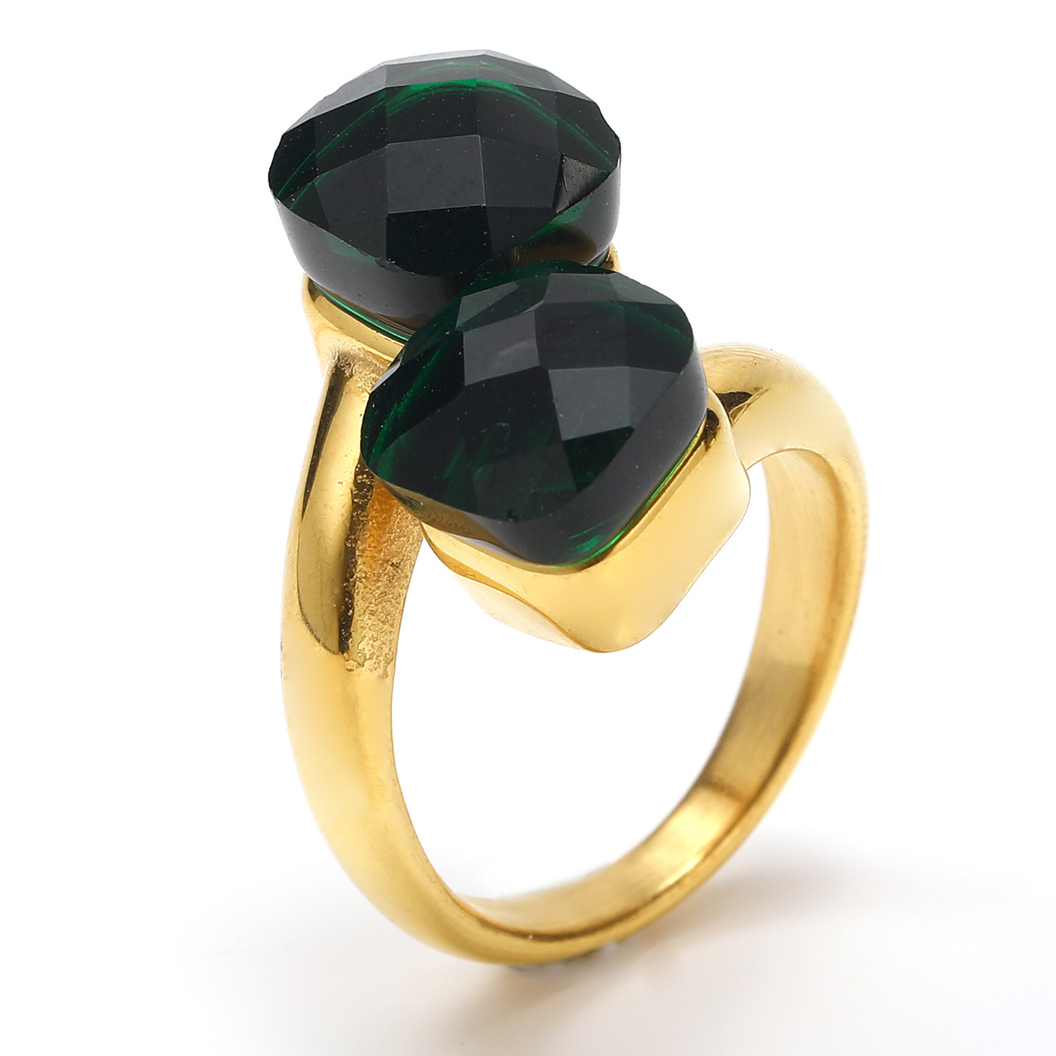 2:Gold green diamond