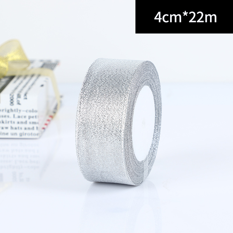 4CM silver / 22m roll