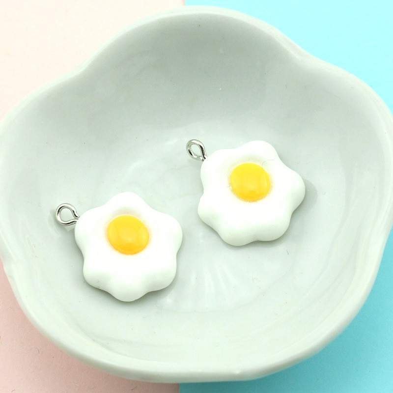 2:Small fried egg [ with nails ] 20 * 21mm