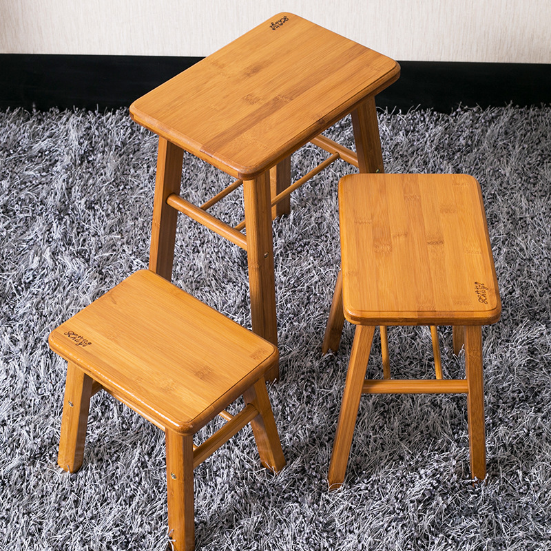 Medium long square stool -28*19*32CM