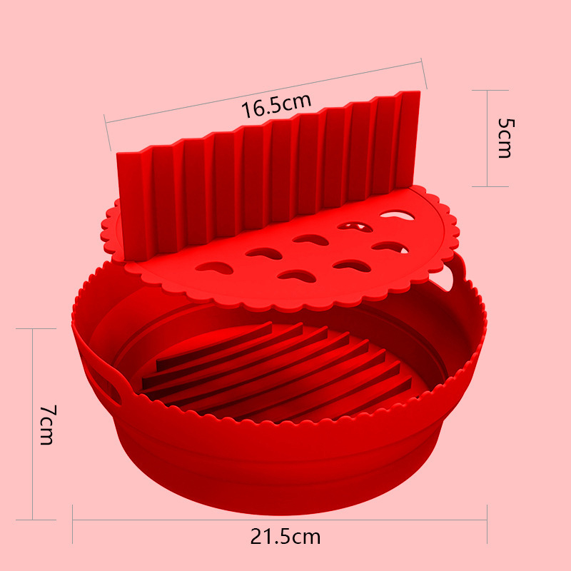 Round 3rd Generation Folding   Divider mat (red)