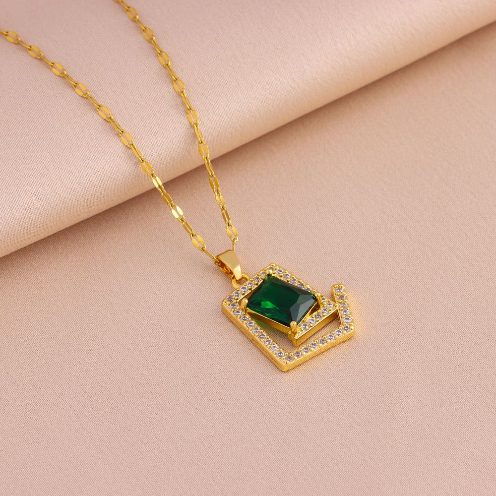 6111 Necklace green