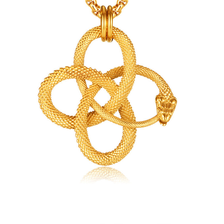 4:Gold pendant