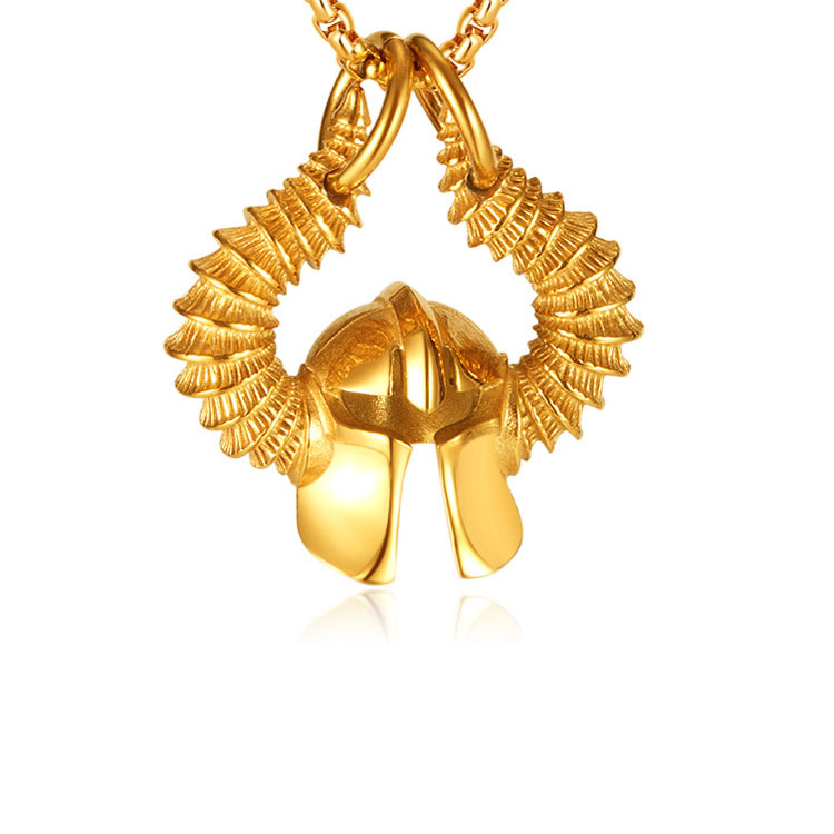 4:Gold pendant