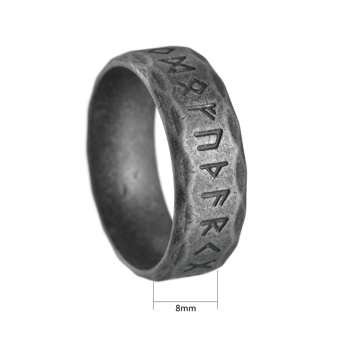 4:8mm ancient silver batch rune