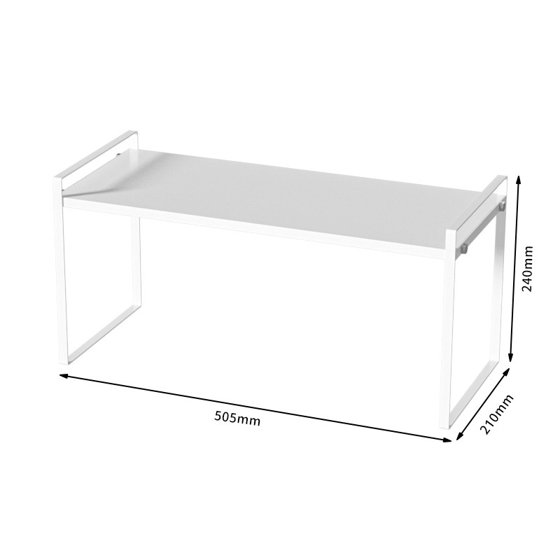 White large heightened panel [ 51 * 21 * 24 ]