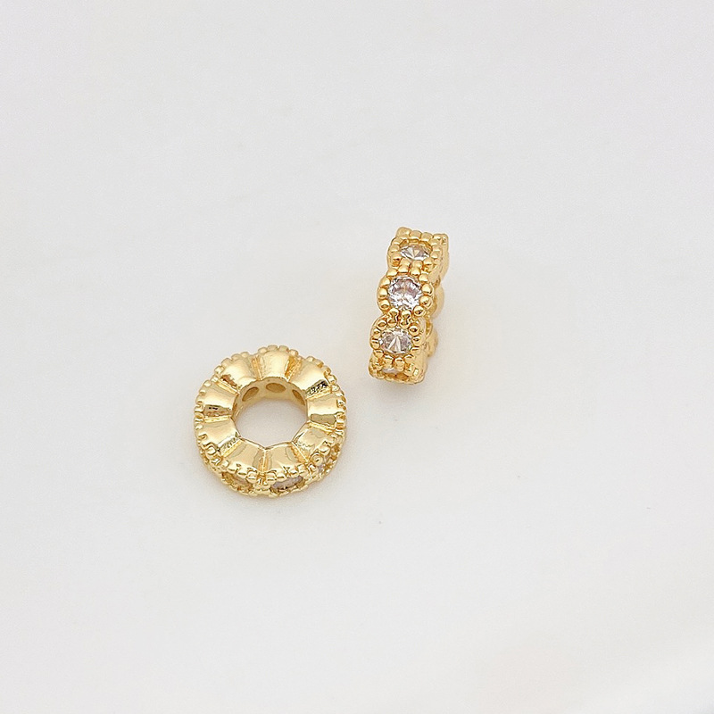 1:Type A bead 8 mm hole 3.5 mm