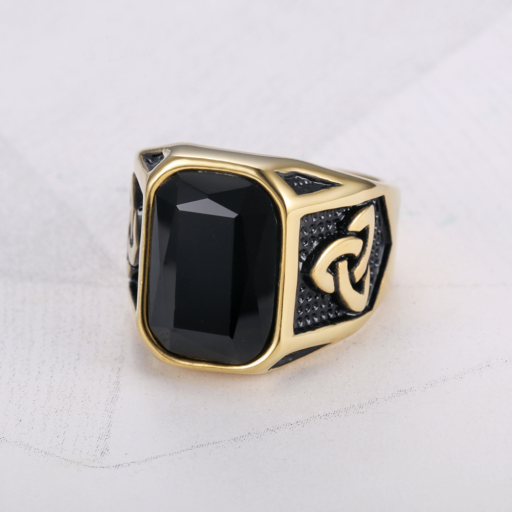 Gold black diamond 7