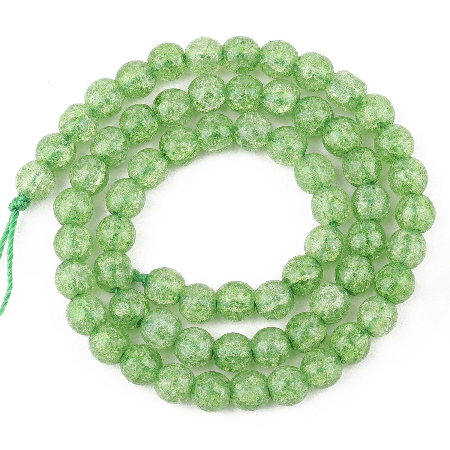 green 6mm (about 64pieces)