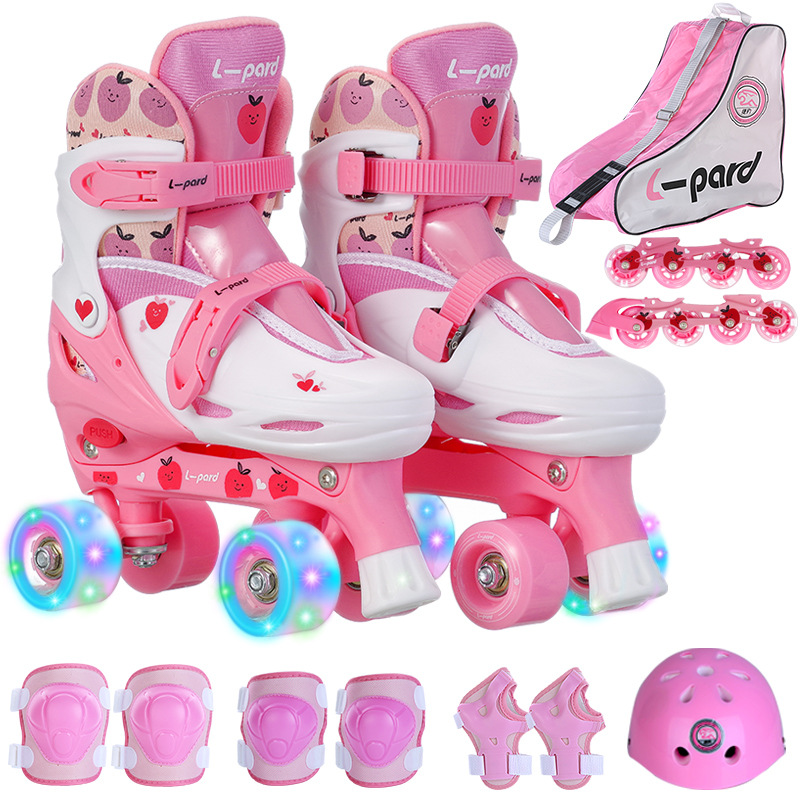 pink with sports protective gear set