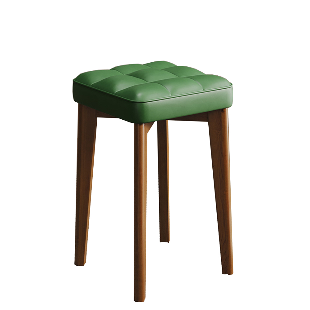 Light green - Walnut leg (PU seat)