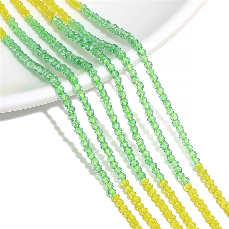 2:Yellow-green 2mm about 190 PCS/bag