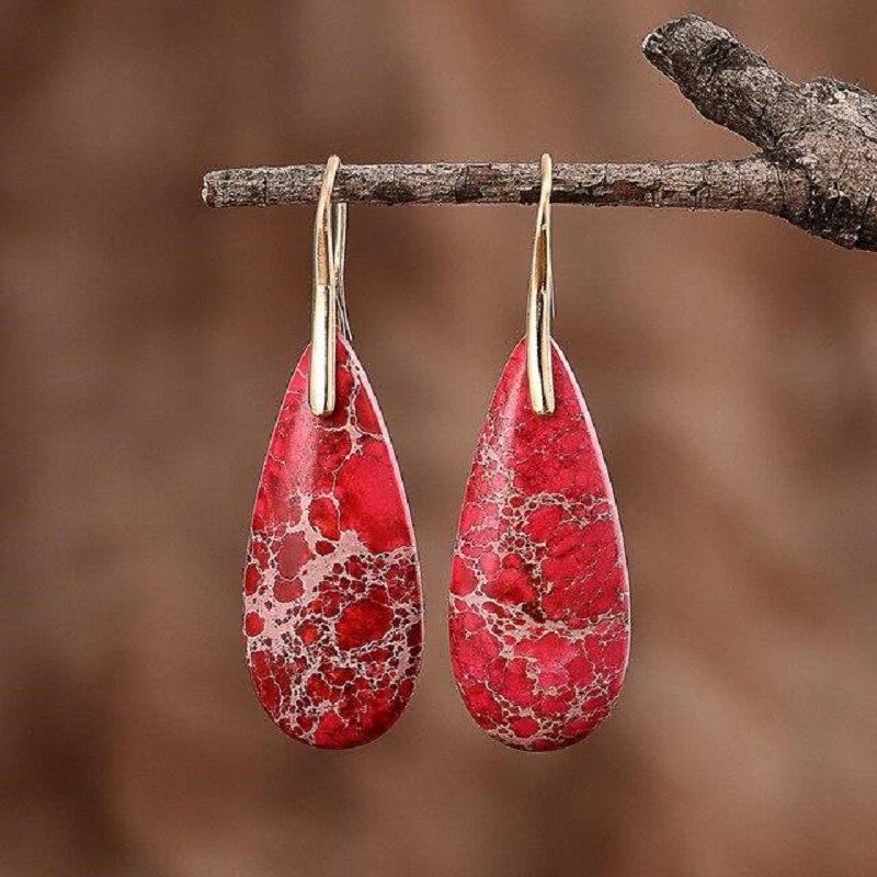 Red   Gold Ear Hook