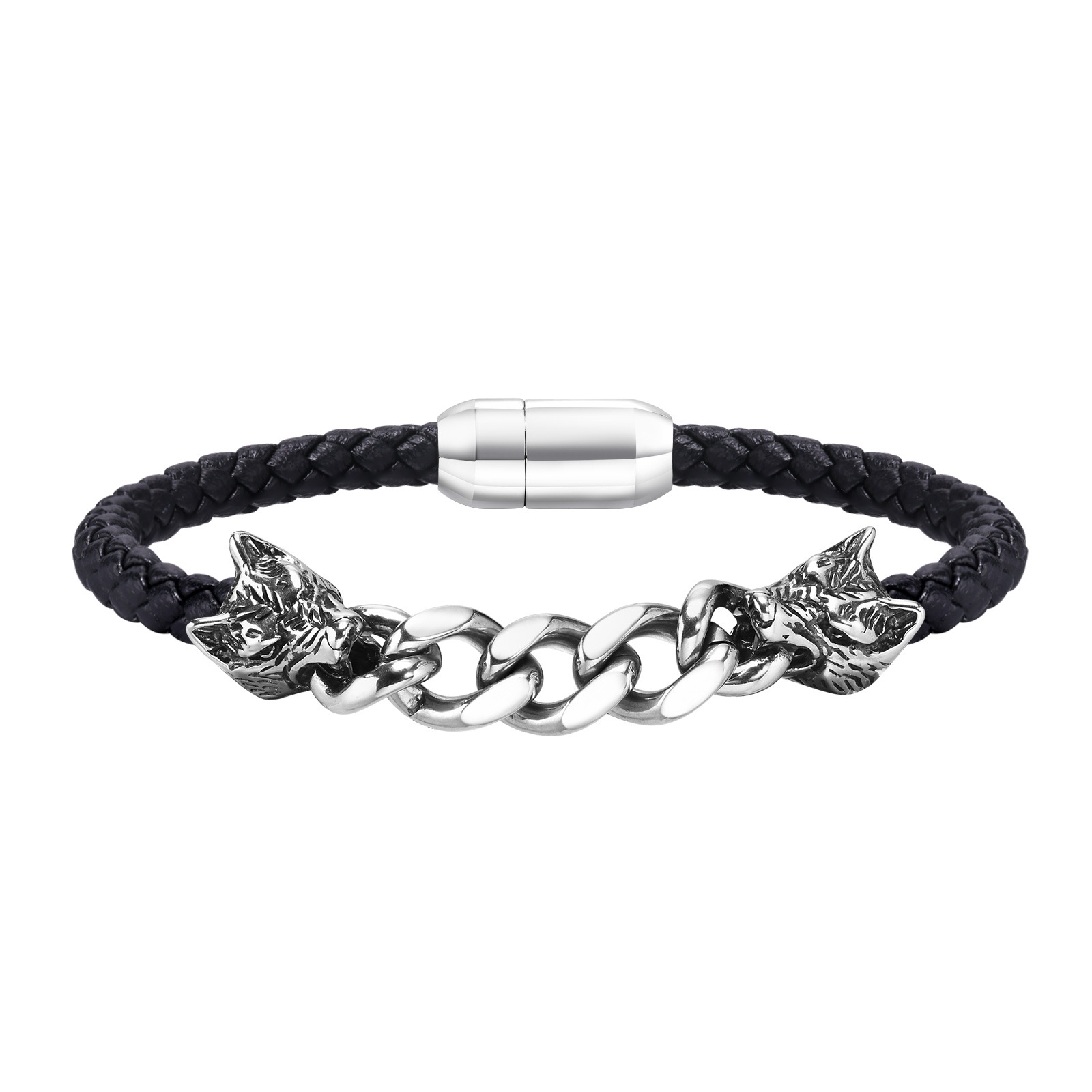 1:Wolf's head bracelet