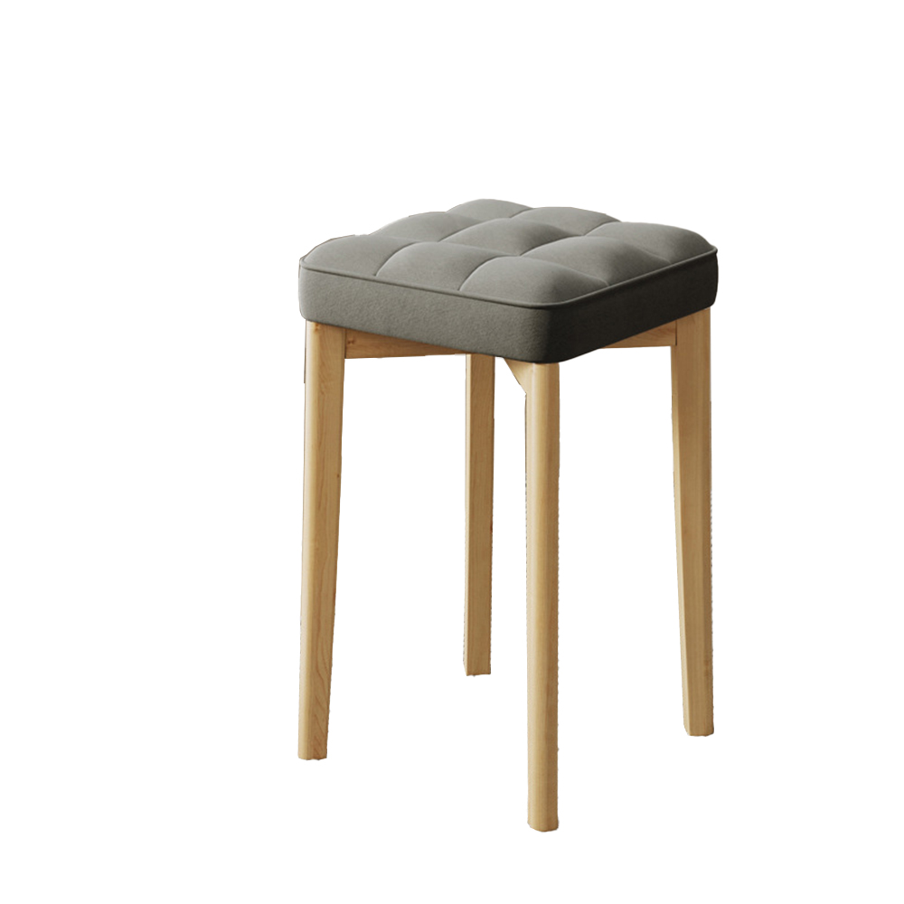 Grey - Log leg (technical cloth seat)