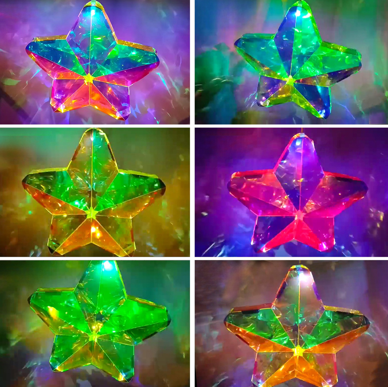 Great Sea Star 30CM- Laser crystal powder