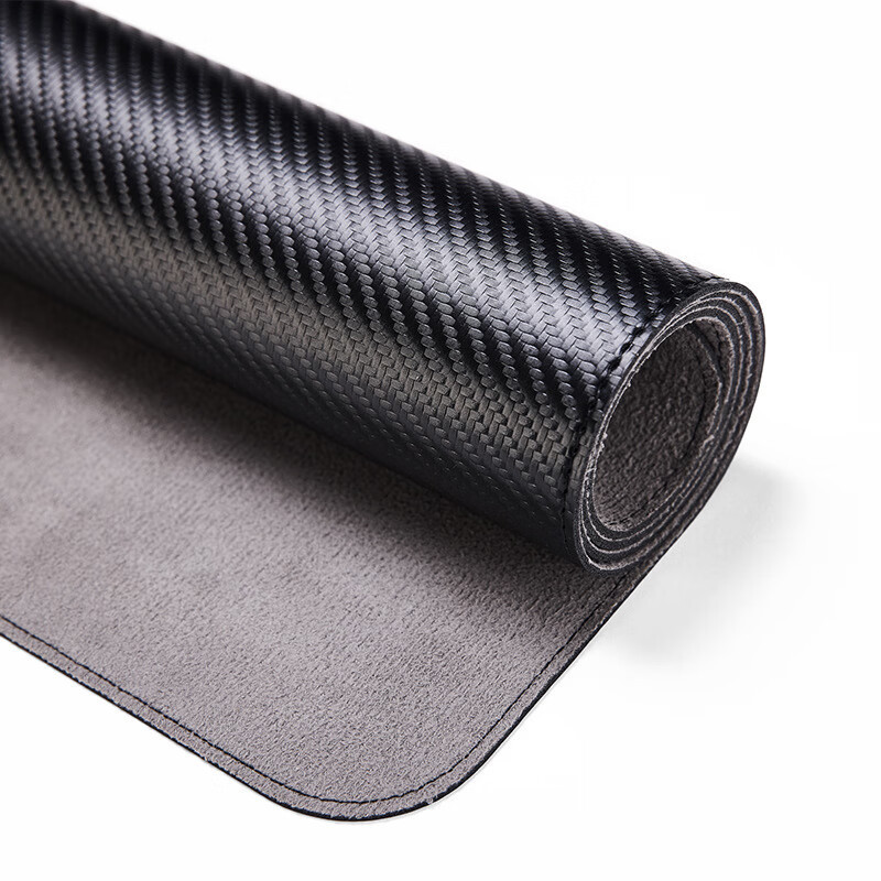 Carbon fiber - suede (stitched)
