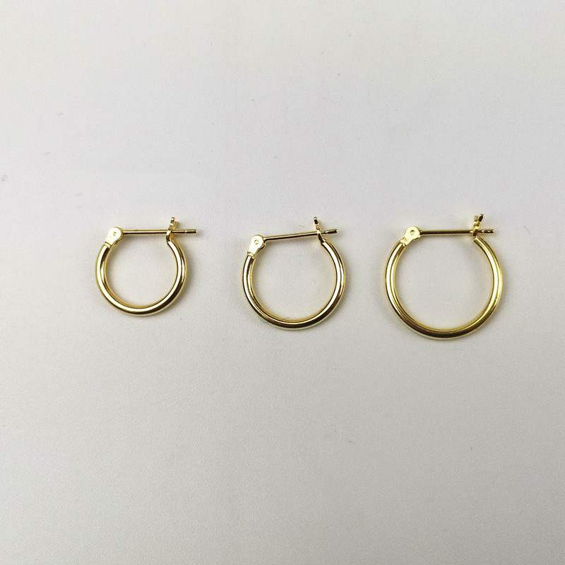 gold color plated 14mm