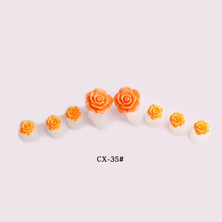 Orange Rose 35