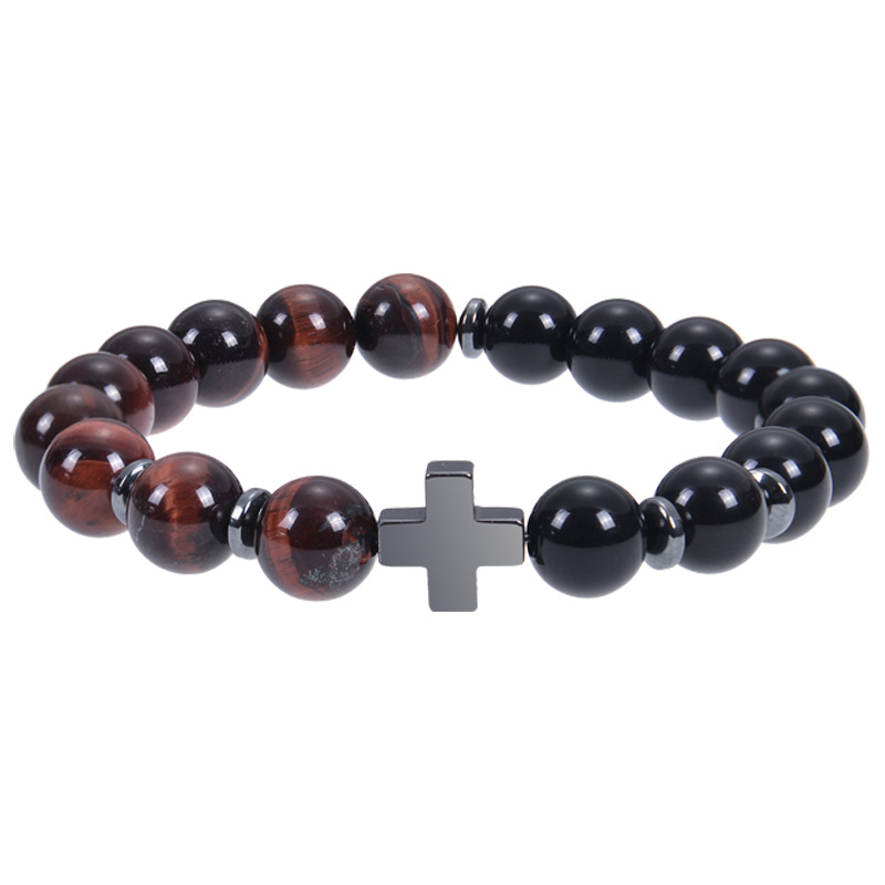 4:Red Tiger Eye and Obsidian