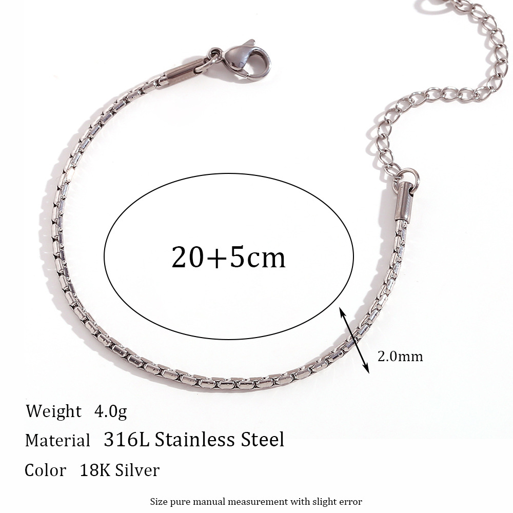 2.2mm hammer round imitation pearl chain