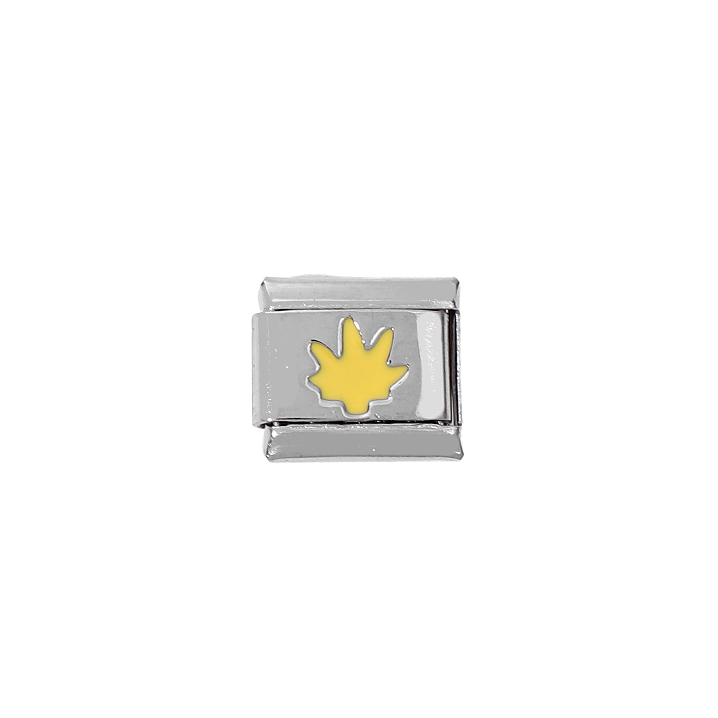 0278- Yellow Maple Leaf 1 section