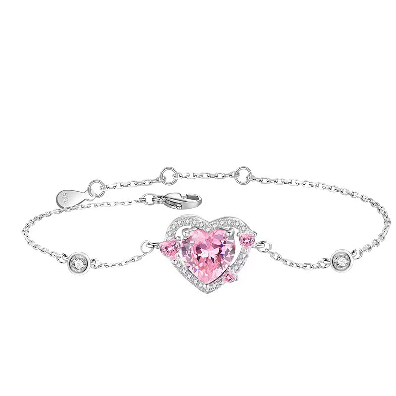 3:Bracelet (pink diamond)16x3CM