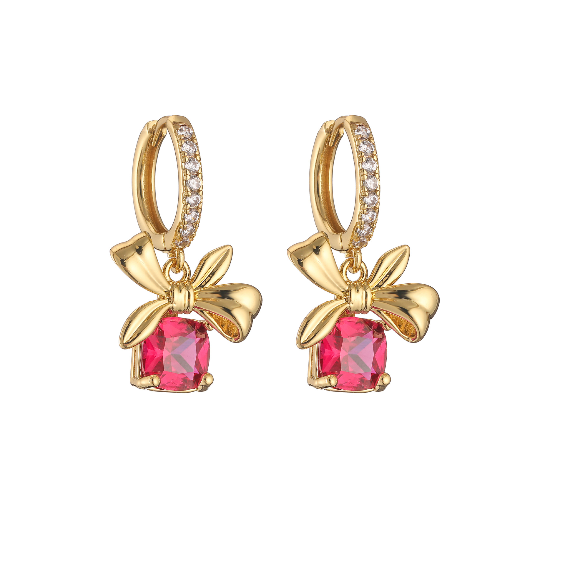 5:Rose earrings