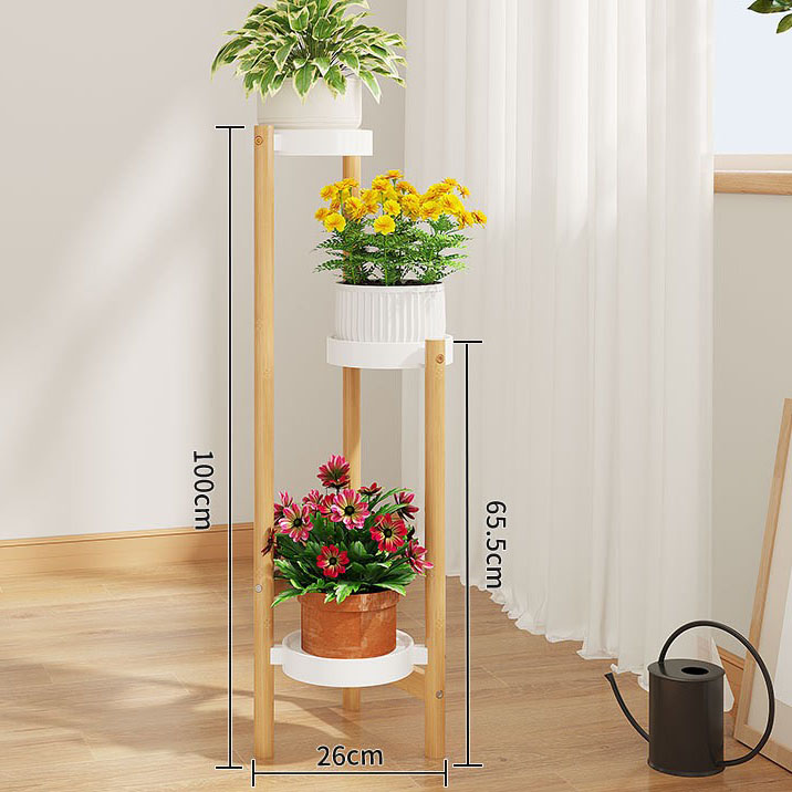 Primary color -100 disc flower rack
