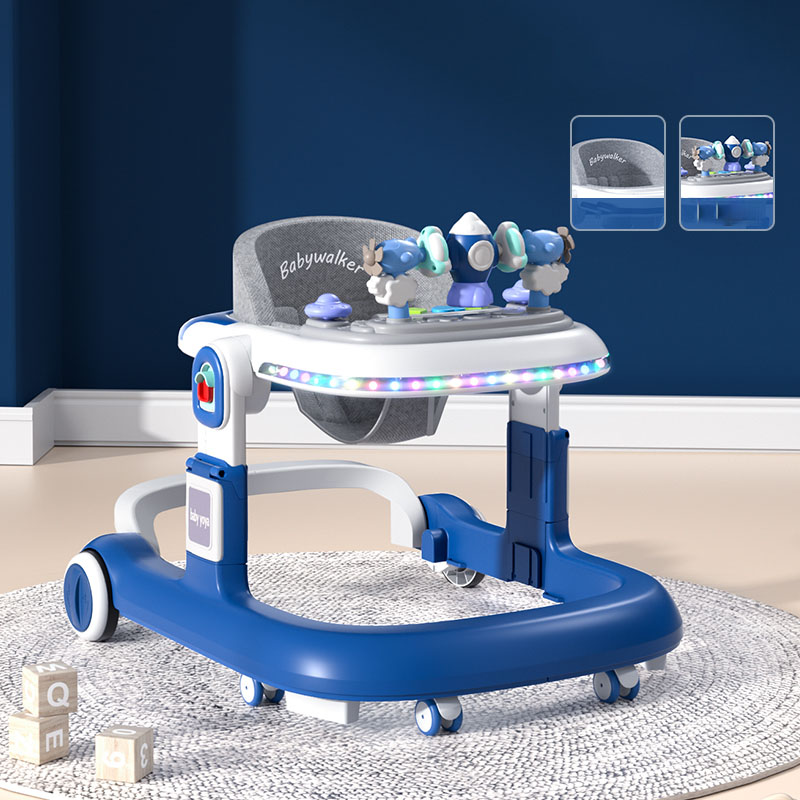Blue early teaching music   help step   step   fold without foot pedal