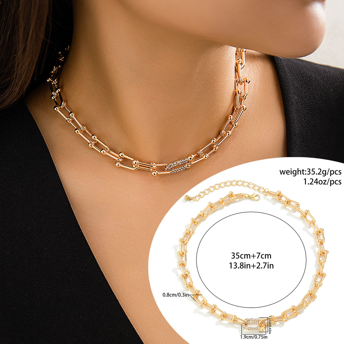 Gold 6210 necklace
