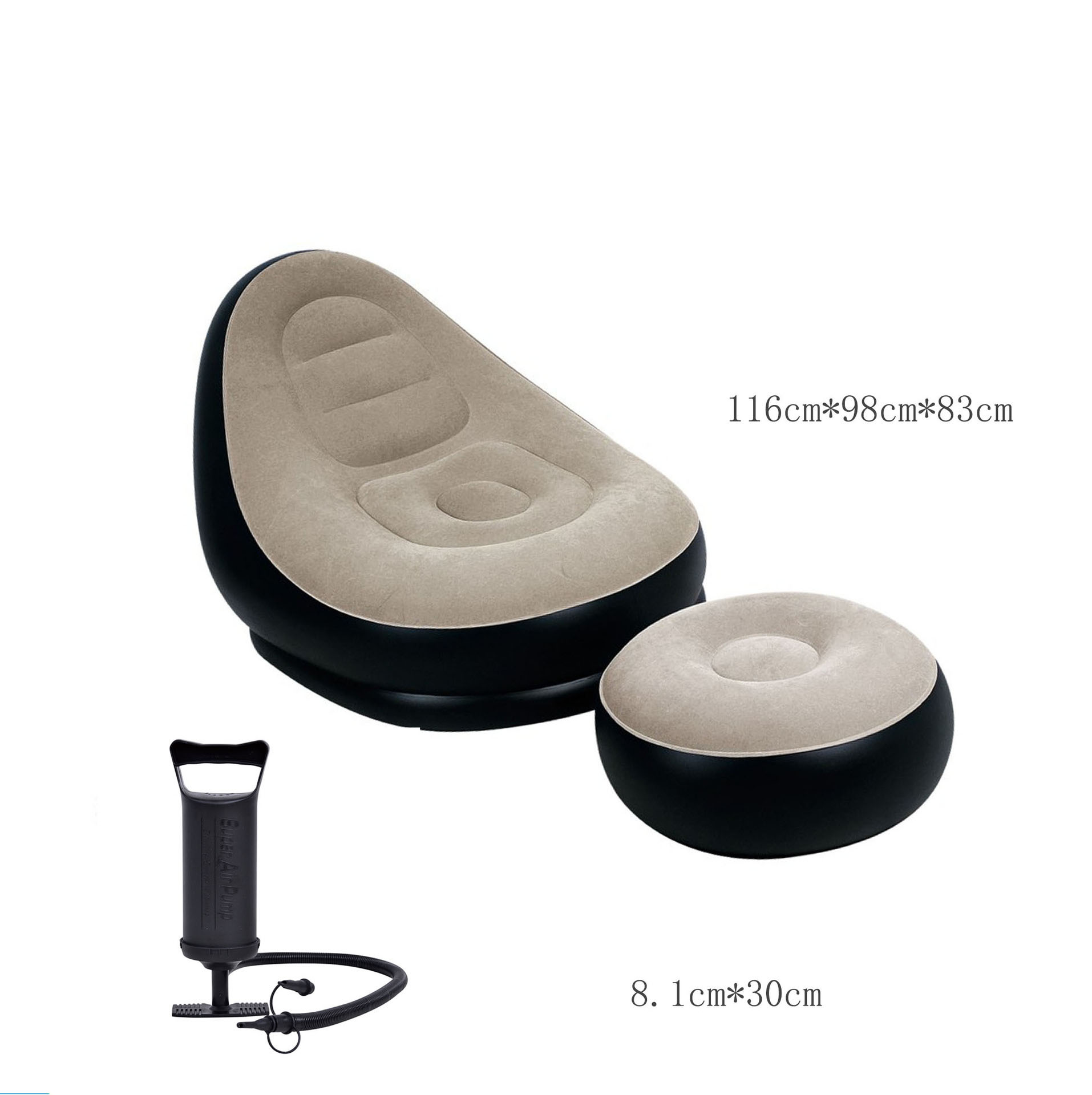 Luxury pedal sofa ( 116 * 98 * 83cm ) 27449 ( including hand-drawn inflatable pump )