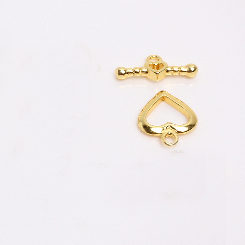 6:F 18K gold  plated  12mm