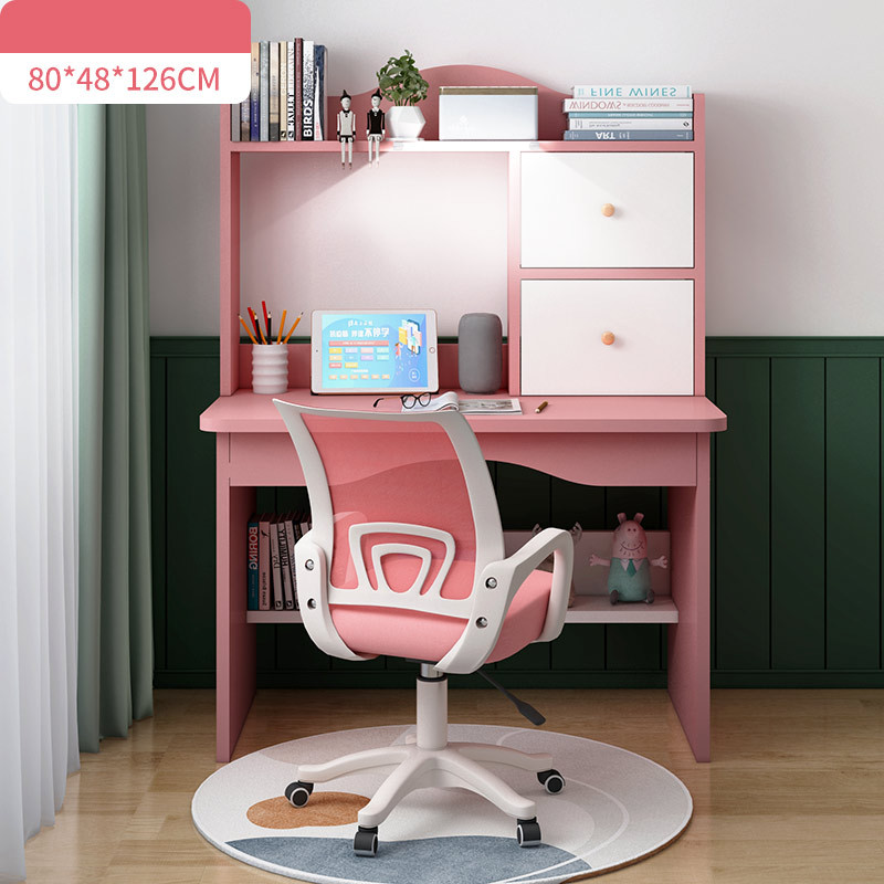 80 pink with light and study chair