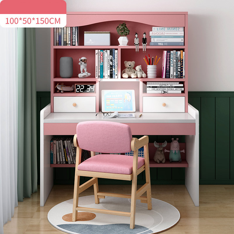 100 Pink with lights and solid wood chairs