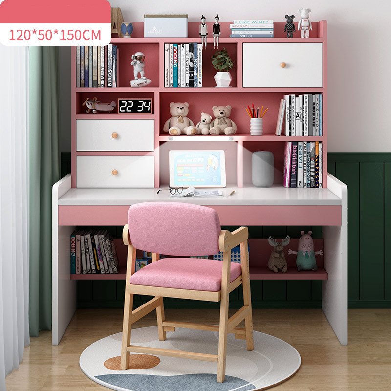 120 pink with light   solid wooden chair