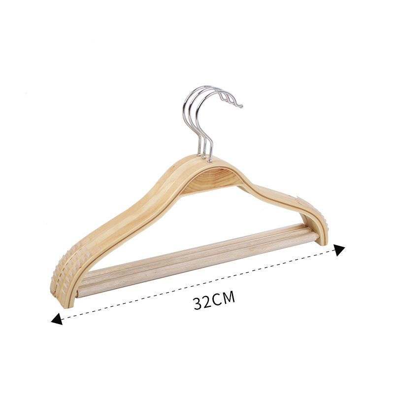 Set 32 Children's coat hanger with stick