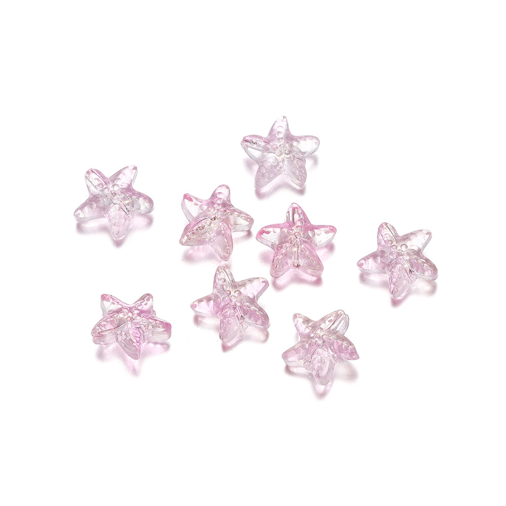 Sprinkle gold light pink One pack of 10