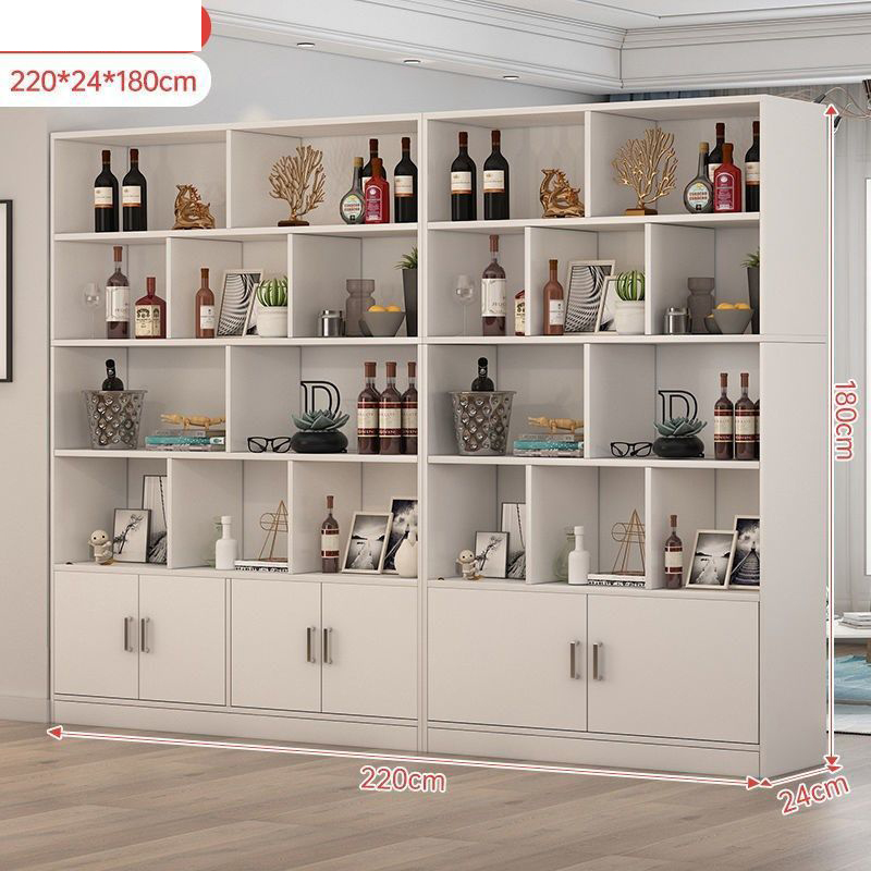 [Six cabinet door] warm white 220cm