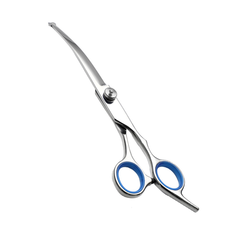 Downbend scissors [White screw and blue ring]