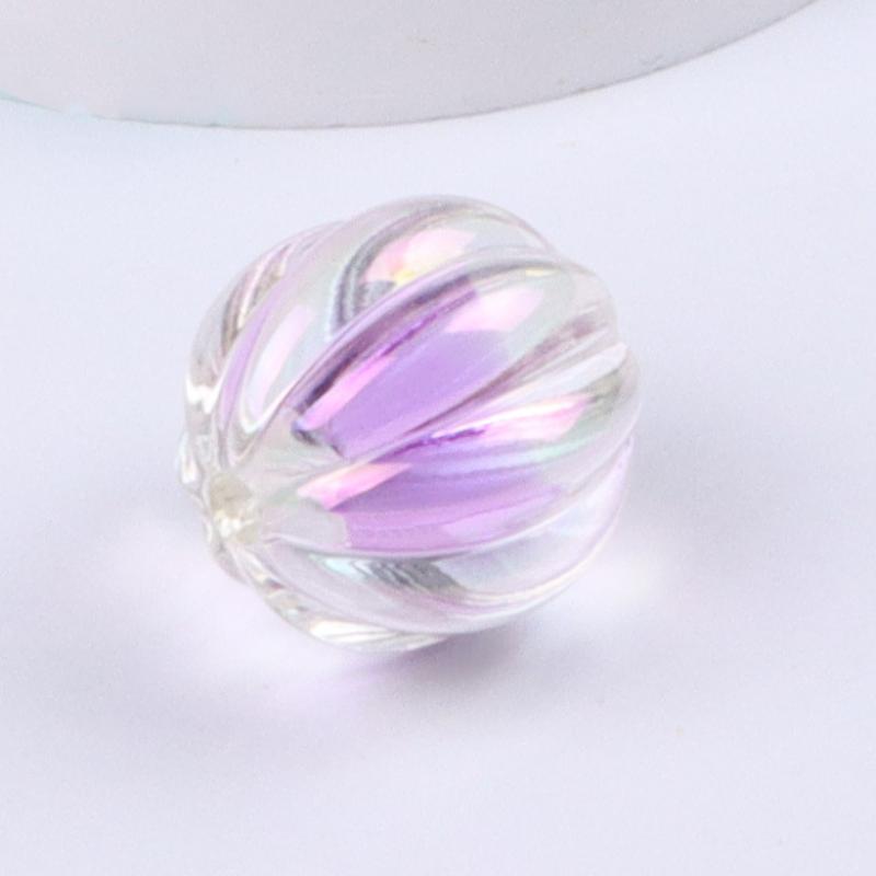 16mm plated color purple