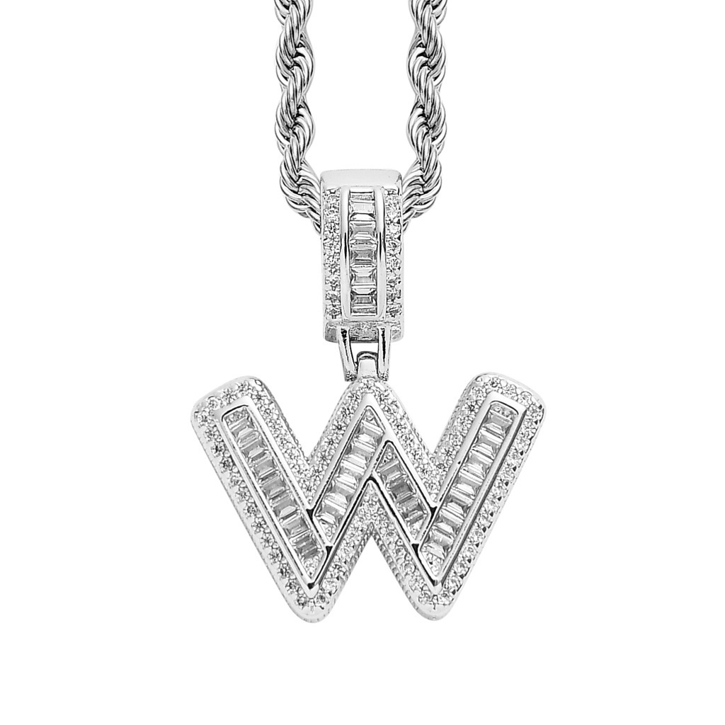 W Silver (without chain)