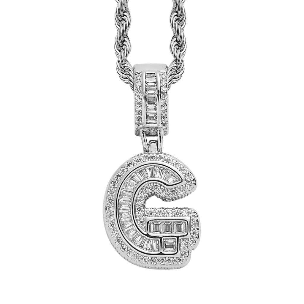 14:G Silver (without chain)