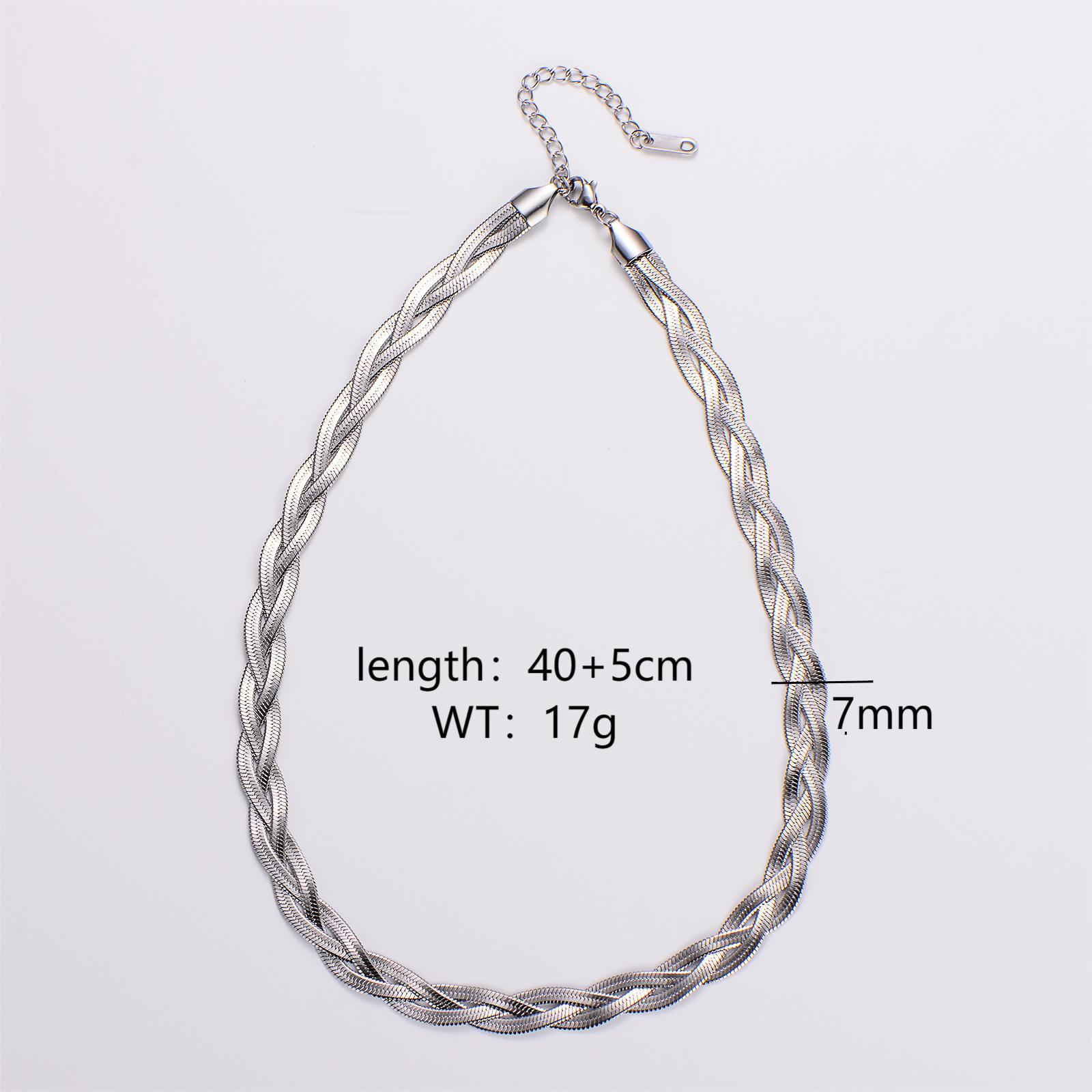 5:Steel necklace