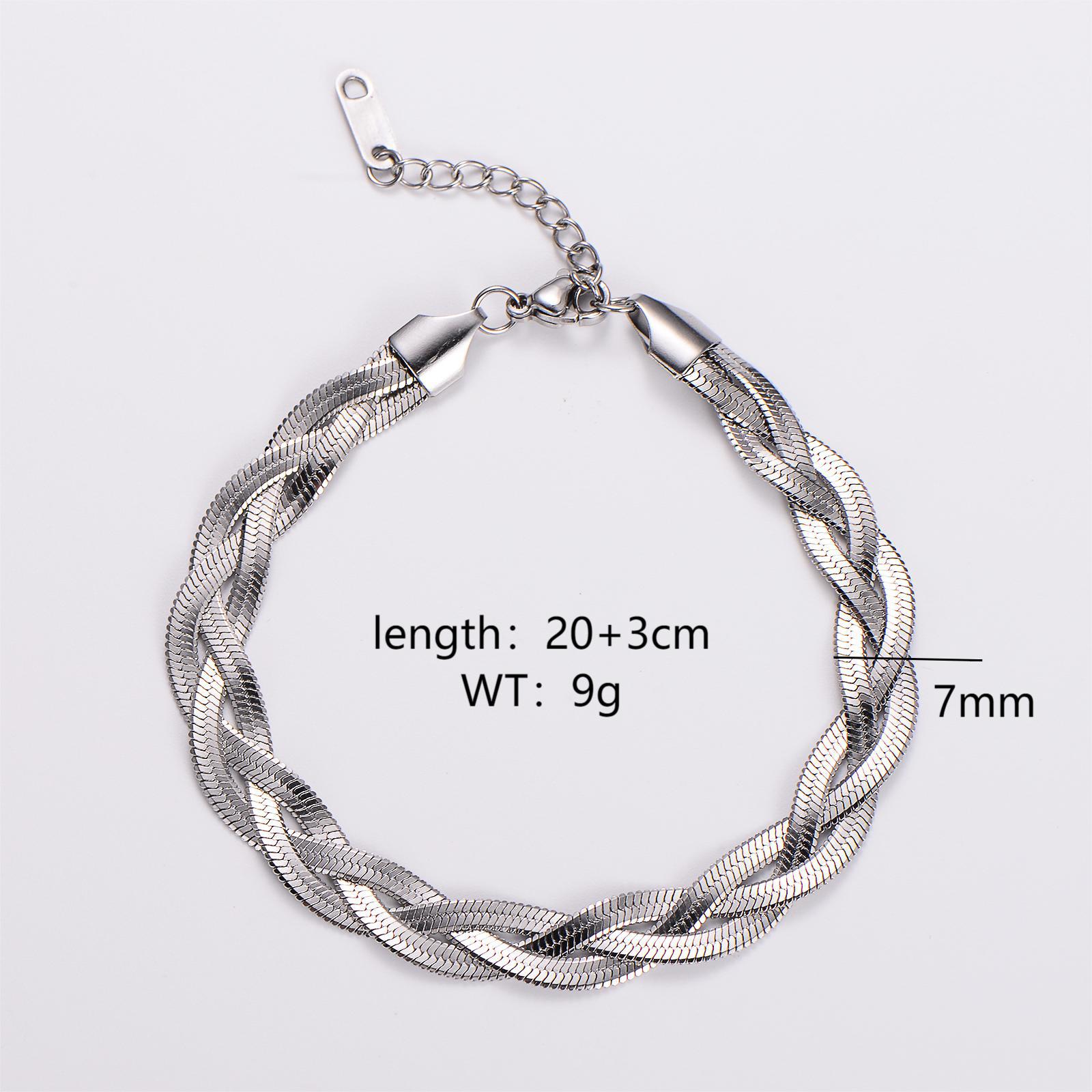 6:Steel bracelet