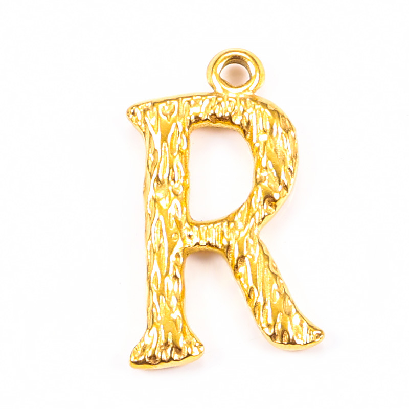 18K gold plated-R